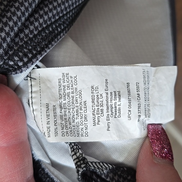 GRANDSLAM MENS XL GREY HOUNDSTOOTH POLO IN EXCELLENT CONDITION - Picture 5 of 5